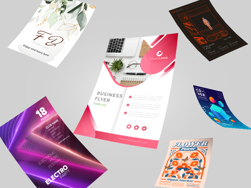 Flyers voorbeelden